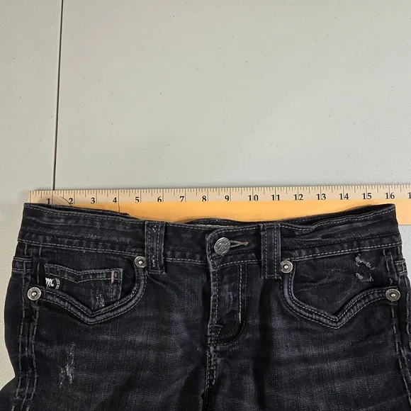 Mek Denim USA Jeans Women's 30x36(34) Oaxaca Boot Cut Flap Pocket - Picture 9 of 16